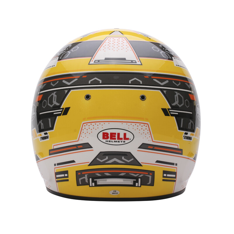 Casque Bell Karting RS7-K Stamina Anthracite / Jaune